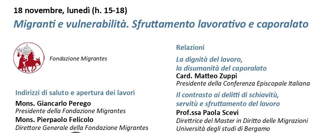 Formazione Giuridica Migrantes